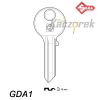 Silca 131 - klucz surowy - GDA1